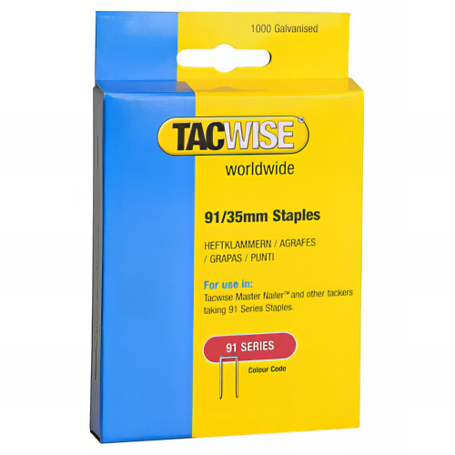 Boîte de 1000 agrafes à couronne étroite type 91 L. 35 mm - TA-0746 - Tacwise