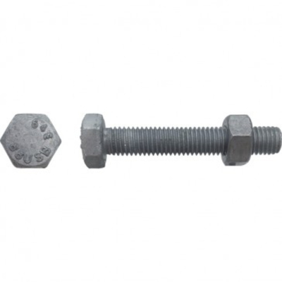 Boulon SB tête hexagonale 14 x 30 mm Galvanisé - Boite de 50 pcs - SB881403009B