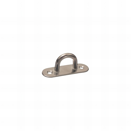 Pontet sur Platine Oblong Inox A2 32 X 100