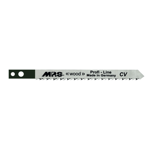 5 Lames scie Sauteuse CV (pour bois/plexi) Dents affutées croisées Conique 75/100Mm - 2.5mm