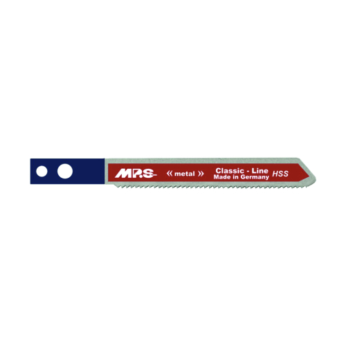 5 Lames scie Sauteuse HSS (pour acier/metal) dents fraisées avoyées 50/75Mm - 1.2mm