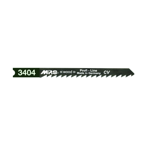 5 Lames scie Sauteuse CV (pour bois/plexi) Dents affutées croisées avoyées 75/100Mm - 4mm