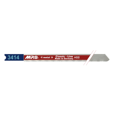 2 Lames scie Sauteuse HSS (pour acier/metal) dents fraisées avoyées 110/132Mm - 1.2mm