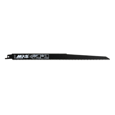 2 Lames scie Sabre CV (pour bois/plexi) Dents fraisées avoyées 300X19X1.2Mm - 4.2mm