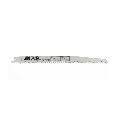 Lame scie Sabre Acier Inoxidable Dents fraisées avoyées 300X19X1.25Mm - 8.5mm