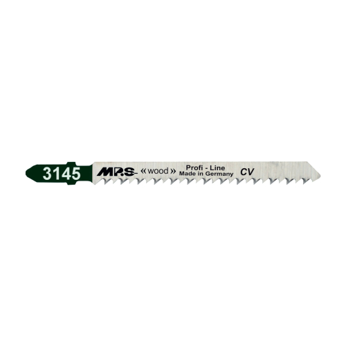 5 Lames scie Sauteuse CV (pour bois/plexi) Dents fraisées croisées Conique 75/100Mm - 3mm