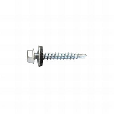 500 vis Autoperceuse acier tête hexagonale DIN7504K Rondelle Etanche D16 - 5.5 X 50