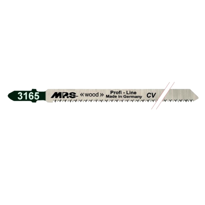 5 Lames scie Sauteuse CV (pour bois/plexi) Dents fraisées croisées Conique 110/132Mm - 2mm