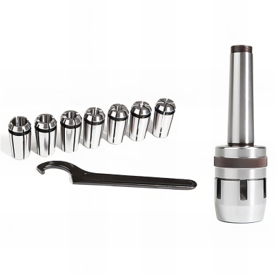 Equipement de fraisage CM3 + 7 pinces ER de 4 à 16 mm - 20598055 - Sidamo