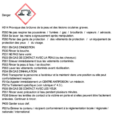 Nettoyant pour outils de coupe - NET125 - Leman