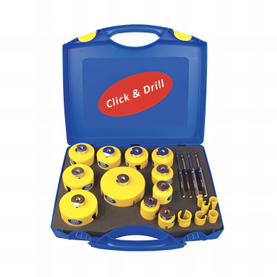 Profit Coffret de 17 Scies Trépan Multi - Purpose 16 - 19 - 22 - 25