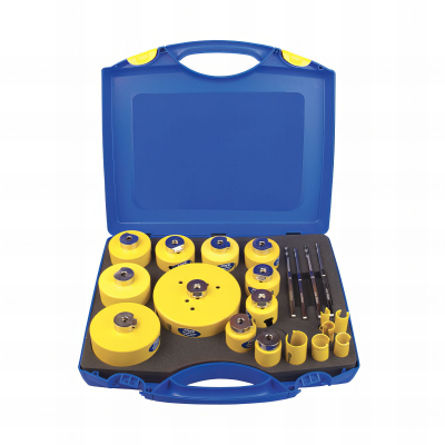 Coffret 17 Trépan Multimateriaux 16 - 20 - 22 - 25 - 29 - 35 - 44 - 51 - 56