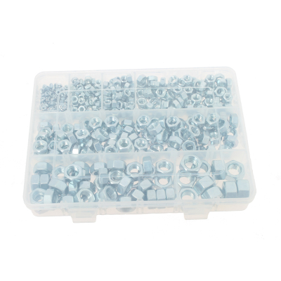 Coffret ecrou hexagonaux - 530 pc