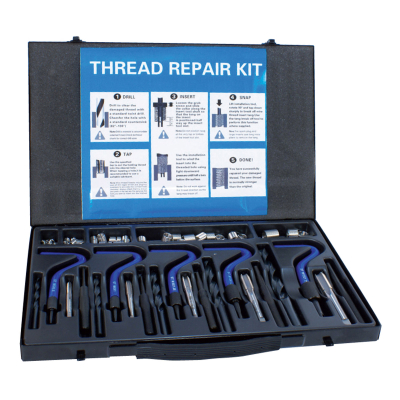Coffret de réparation de filetage 20 pièces + filets rapport