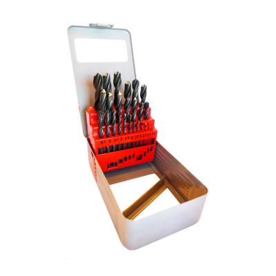 Coffret 25pcs foret hss gold tecn'x plus