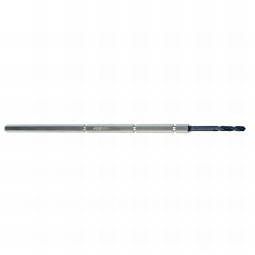 Axe hexagonal 10mm. foret pilote hss pour bi-metal 32-210mm lg 32