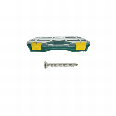 Coffret w 29 vis tole tf pz din 7982inox a2 - 1220 pc