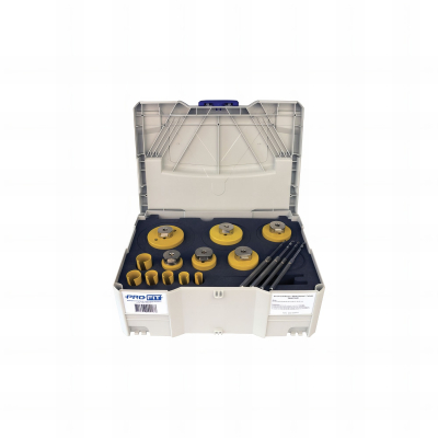 Coffret systainer 12 trépans mp 16-20-22-25-29-35-44-51-64-67-76-82mm