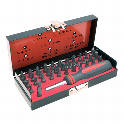 Coffret 37 embouts et manche