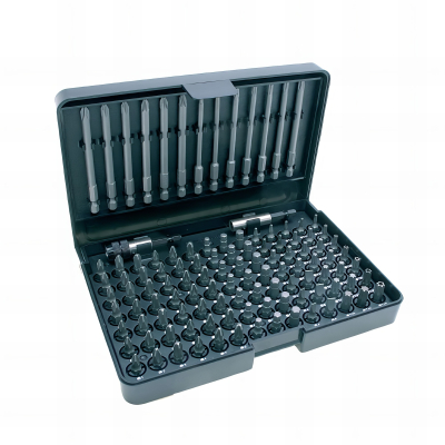 Coffret de 111 embouts + 2 adaptateurs