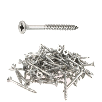50 Vis Agglo tête fraisée pozidriv Inox A2 - Diamètre 6,0 mm