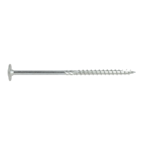 25 Vis Vking Disque Torx zingués blanc - 10,0 mm - (Embout Inclus)