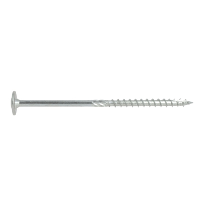 25 Vis Vking Disque Torx zingués blanc - 8,0 mm - (Embout Inclus)