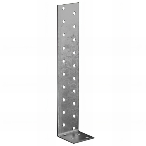 Équerre ancrage béton galvanisée - 300 x 40 x 40 x 2,0 mm