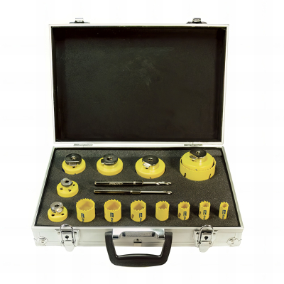 Profit coffret 14 scies trépan bi-métalplus 16-20-22-25-29-32-35-38-44-51-57-64-67-76mm