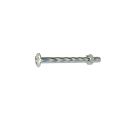 200 Boulons Poeliers Zingués - diamètre 4,0 mm