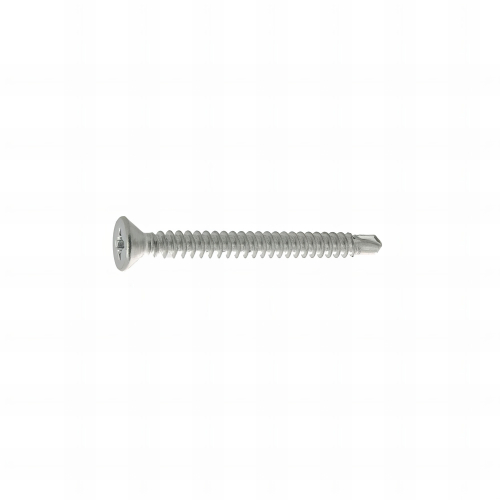 200 vis Autoperceuse inox A2 tête fraisée pozidriv DIN7504O - diamètre 4,8 mm