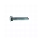 200 vis métaux tête hexagonale filetage total DIN933 acier zingués blanc 8/8 - diamètre 10 mm