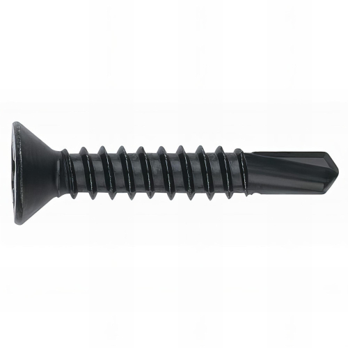 500 vis autoperceuses PH, tête fraisée 4,8 x 38 mm zingué noir pour tôle et PVC - NBP4838 - Index