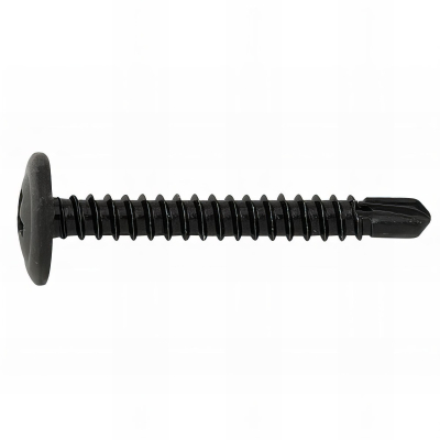 500 vis autoperceuses PH2, tête bombée basse 4,2 x 32 mm zingué noir pour tôle et PVC - TAEN4232 - Index