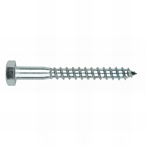 100 tirefonds bois à visser tête hexagonale 13 D. 8 x 200 mm zingué - TB08200 - Index