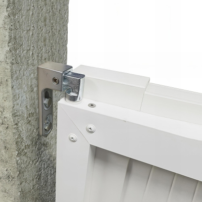 2 Pivots de portail PVC réglable à cheviller - Gond D. 12 mm