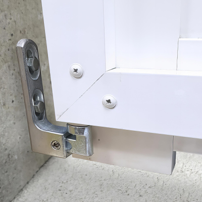 2 Pivots de portail PVC réglable à cheviller - Gond D. 12 mm