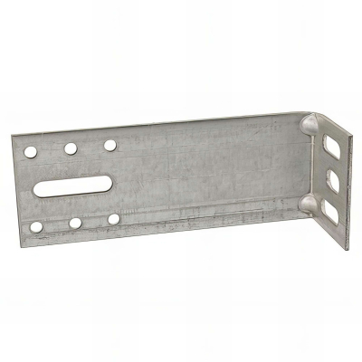 50 équerres de bardage galvanisées - L. 170 mm - Fabrication Française