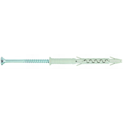 50 chevilles à expansion nylon à visser NFA D. 8 x 100 mm - CM08100L - Alsafix