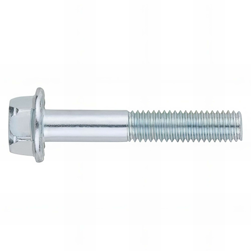 100 vis à tête hexagonale M12 x 60 mm à embase crantée 8.8, zingué