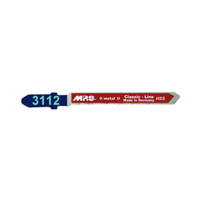 5 Lames scie Sauteuse HSS (pour acier/metal) dents fraisées Avoy 50/75Mm - 1,2mm Chantourner