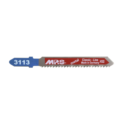 5 Lames scie Sauteuse HSS (pour acier/metal) dents fraisées avoyées 50/75Mm - 2mm
