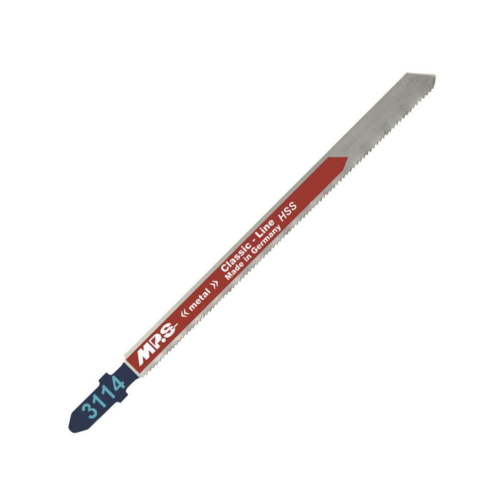 5 Lames scie Sauteuse HSS (pour acier/metal) dents fraisées avoyées 110/132Mm - 1,2mm