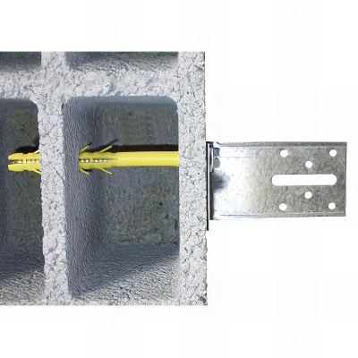 10 Chevilles longues ING Fixations - Diamètre de 10 x 200 mm + Tirefond D. 7 x 200 mm - Tête hexa. 13 mm Torx T40 - Zingué