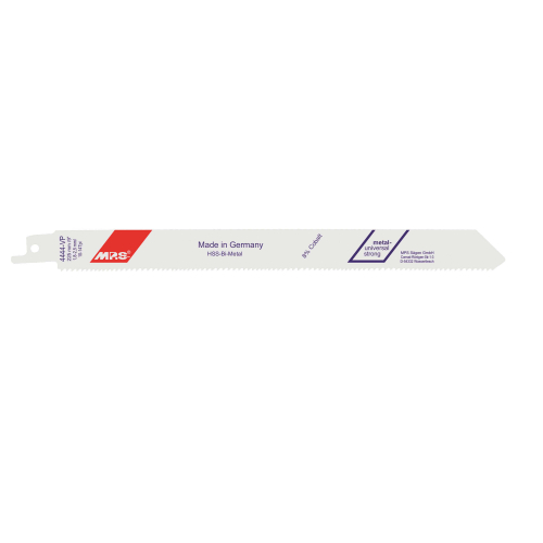 2 Lames scie Sabre bois multi Dents fraisées avoyées 225X19X1,27mm - 1,8/2,5mm