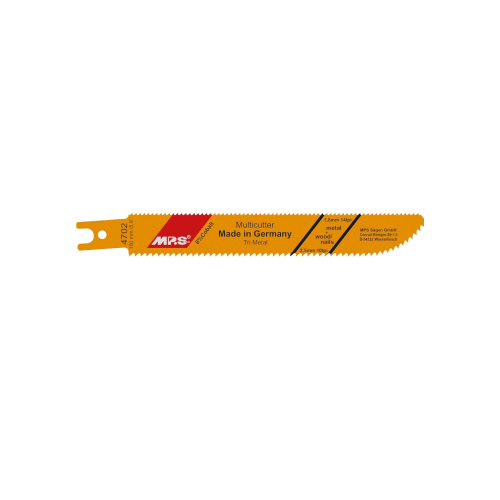 2 Lames scie Sabre Trimetal avec dents bilatérales fraisées et avoyées 150X19X0,9Mm - 2,5mm