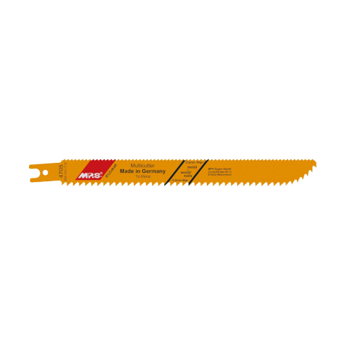 2 Lames scie Sabre Trimetal avec dents fraisées et avoyées 200X19X1.27Mm - 4.2Mm - 2.5mm
