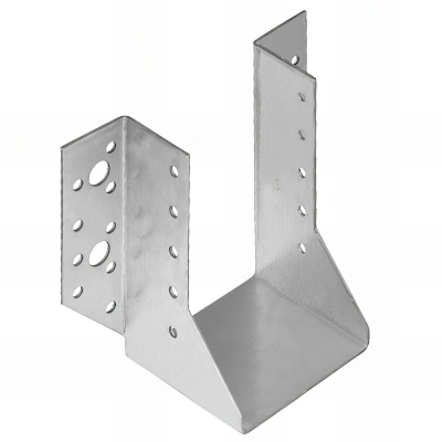 Sabot de charpente galvanisé à ailes extérieures - Larg. 120 x Ht. 160 mm