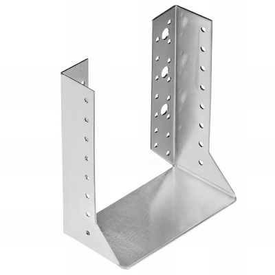 Sabot de charpente galvanisé à ailes intérieures - Larg. 48 x Ht. 96 mm