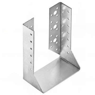 Sabot de charpente galvanisé à ailes intérieures - Larg. 120 x Ht. 162 mm